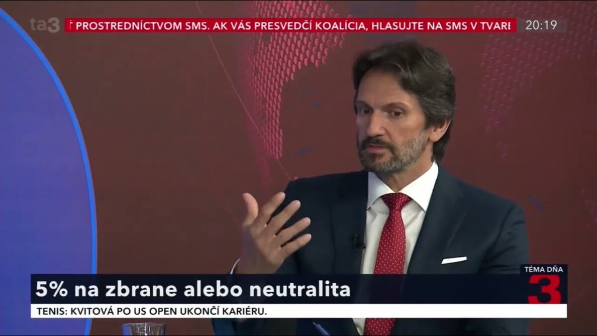 KALIŇÁK: PROGRESÍVCI SÚ NEPOUČITEĽNÍ, NAJPRV SI MUSIA VYMYSLIEŤ LOŽ, ABY JU VZÁPÄTÍ MOHLI KRITIZOVAŤ