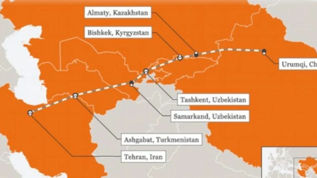Zaujímavý detail, ktorý zostal v tieni útoku na Irán: Otvorenie čínsko-iránskej železničnej trate