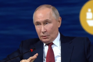 Vladimír Putin: „Rusi a Ukrajinci sú jeden národ a v tomto zmysle je celá Ukraji...