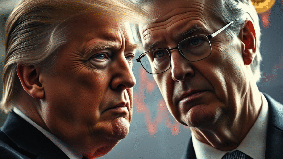 Trump útočí na Powella za sadzby, Bitcoin stagnuje Trump útočí na Powella za sadzby, Bitcoin stagnuje