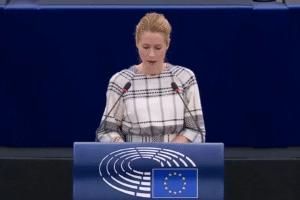 Kaja Kallas sa v Európskom parlamente vyjadrila k „hrozbe“, ktorú údajne predsta...