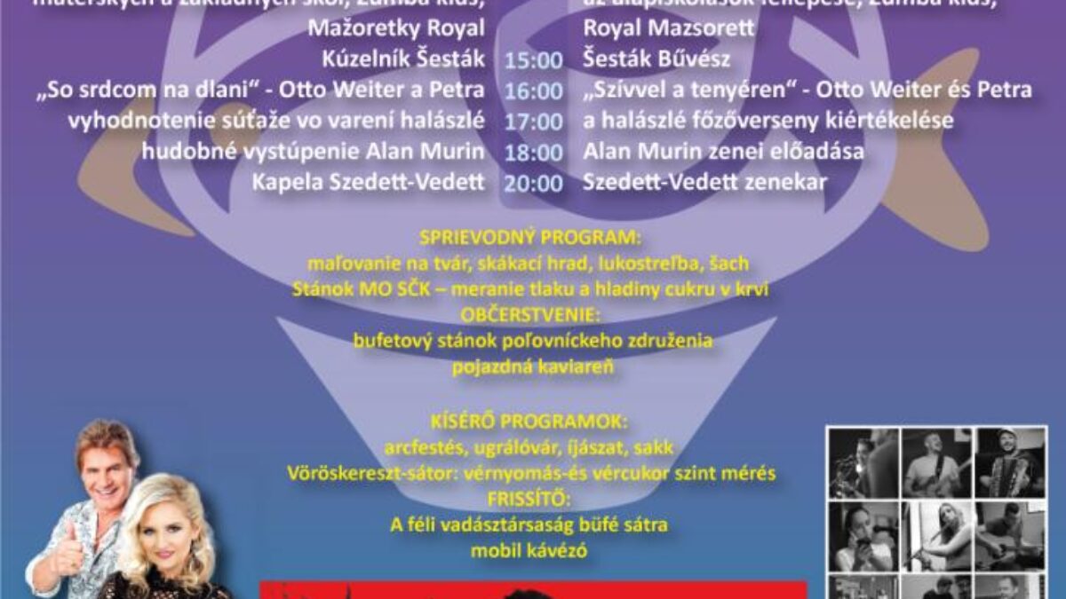 Letné podujatie v Tomášove spojí ryby, hudbu a rodinnú pohodu