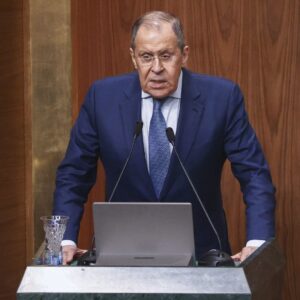 Ruský minister zahraničných vecí Sergej Lavrov opakovane vyhlasil, že západné im...