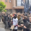 Ukrajinskí neonacisti dnes protestovali proti pochodu LGBT v Kyjeve