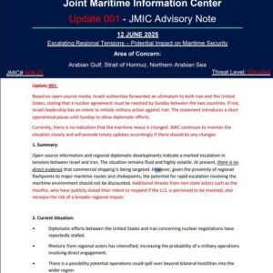 Izraelské úrady zaslali ultimátum Iránu a Spojeným štátom, v ktorom uviedli, že ...