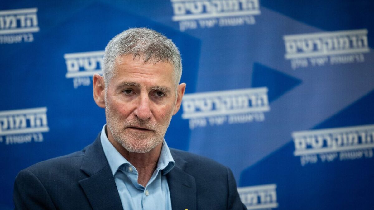 Izraelský opozičný líder Jair Golan: Neverím Netanjahuovi v otázke Iránu