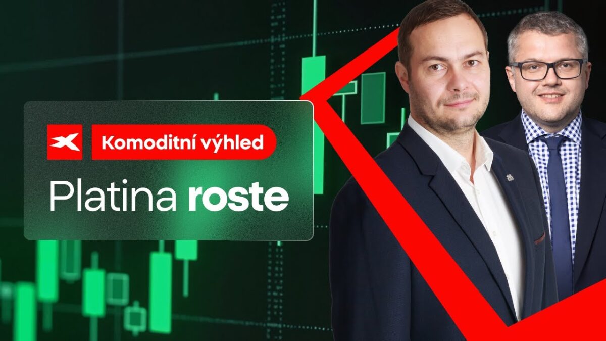 XTB: Komoditní výhled: Platina roste za týden o 15 %