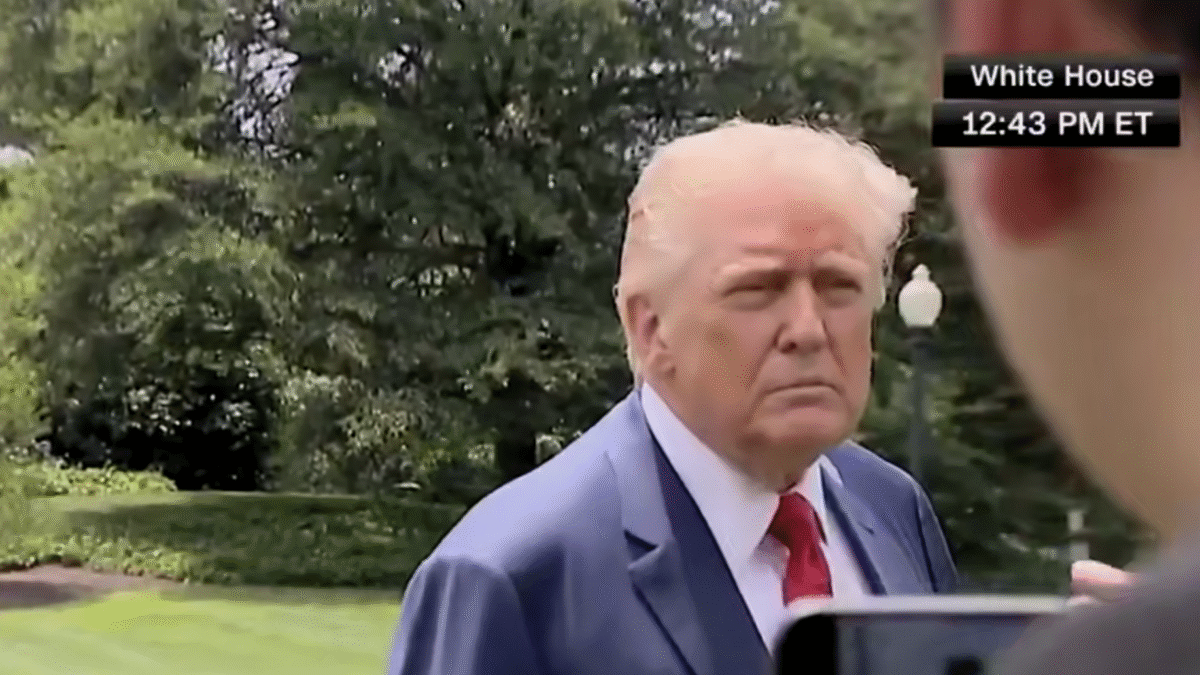 Prezident USA Donald Trump o nepokojoch v Los Angeles