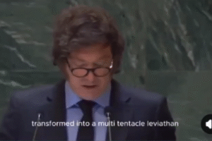 Prezident Javier Milei práve odhalil pravdu v OSN, ktorá šokuje celý svet