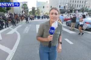 Americký policajt úmyseľne VYSTRELIL na austrálsku novinárku Lauren Tomasi