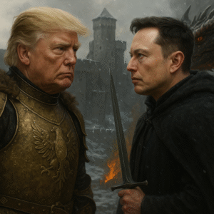 Americká hra o tróny: Donald Trump a Elon Musk rozdeľujú ekonomiku