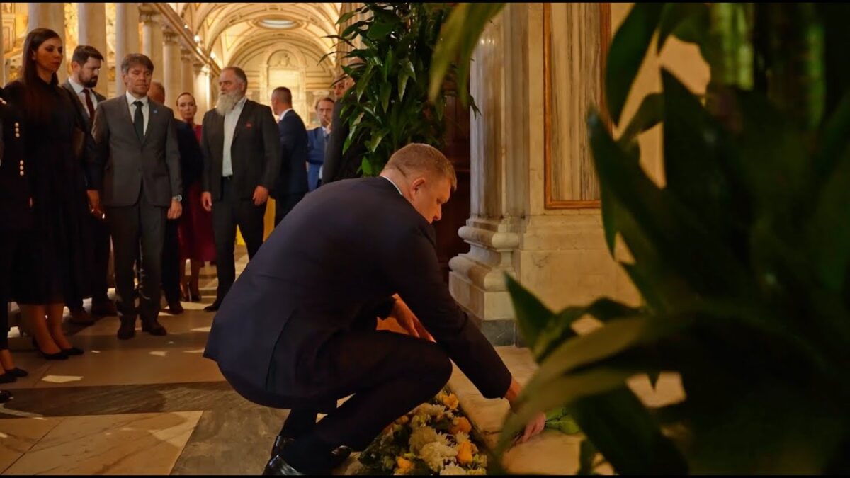 R. FICO: SLOVENSKÉ STOPY VO VEČNOM MESTE