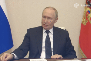 Vladimir Putin: Kyjevský režim, ktorý je už aj tak nelegitímny, sa mení na teror...