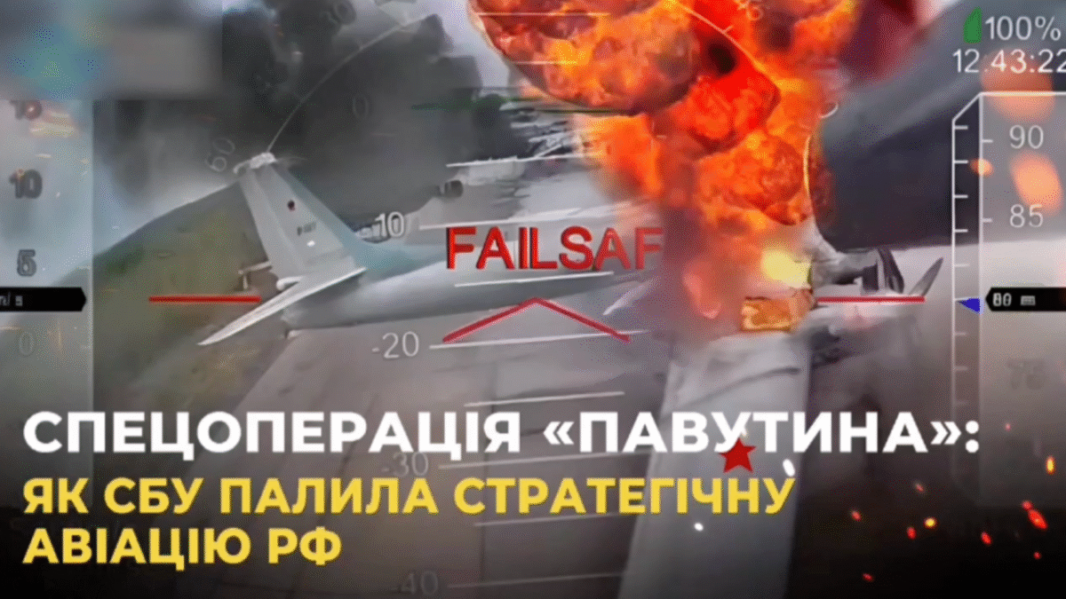 Ukrajinská bezpečnostná služba (SBU) zverejnila kompletné video útoku na letiská Vzdušno-vzdušných síl počas operácie „Pavučina“