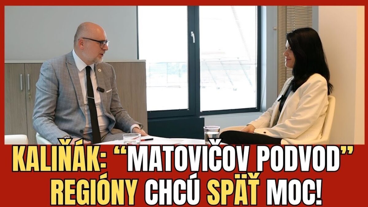 MATOVIČOV VOLEBNÝ TRIK KONČÍ? Michal Kaliňák o zmene volebného systému na Slovensku |  TVOTV