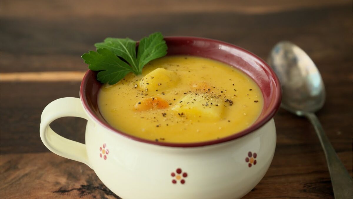 Táto zemiaková polievka je balzam na môj žalúdok!