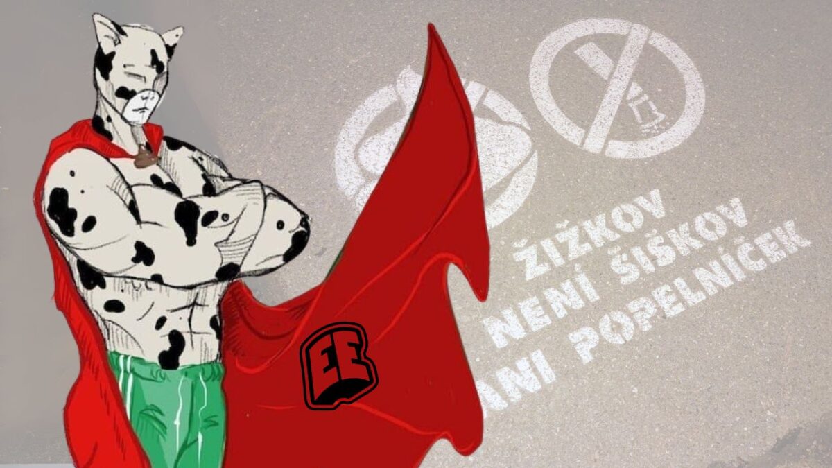 Žižkov nie je šiškov ani popolník končí. Trojku teraz ovláda výkalový superhrdina