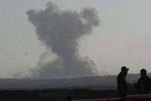 Streľba na severe Pásma Gazy si vyžiadala 37 obetí.