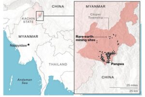 Kačinský štát v Mjanmarsku je stredobodom čínsko-amerického zápasu o prvky vzácn...