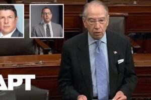 Grassley odhaľuje mená agentov FBI zodpovedných za prípady Trumpa a Navarra, pri...