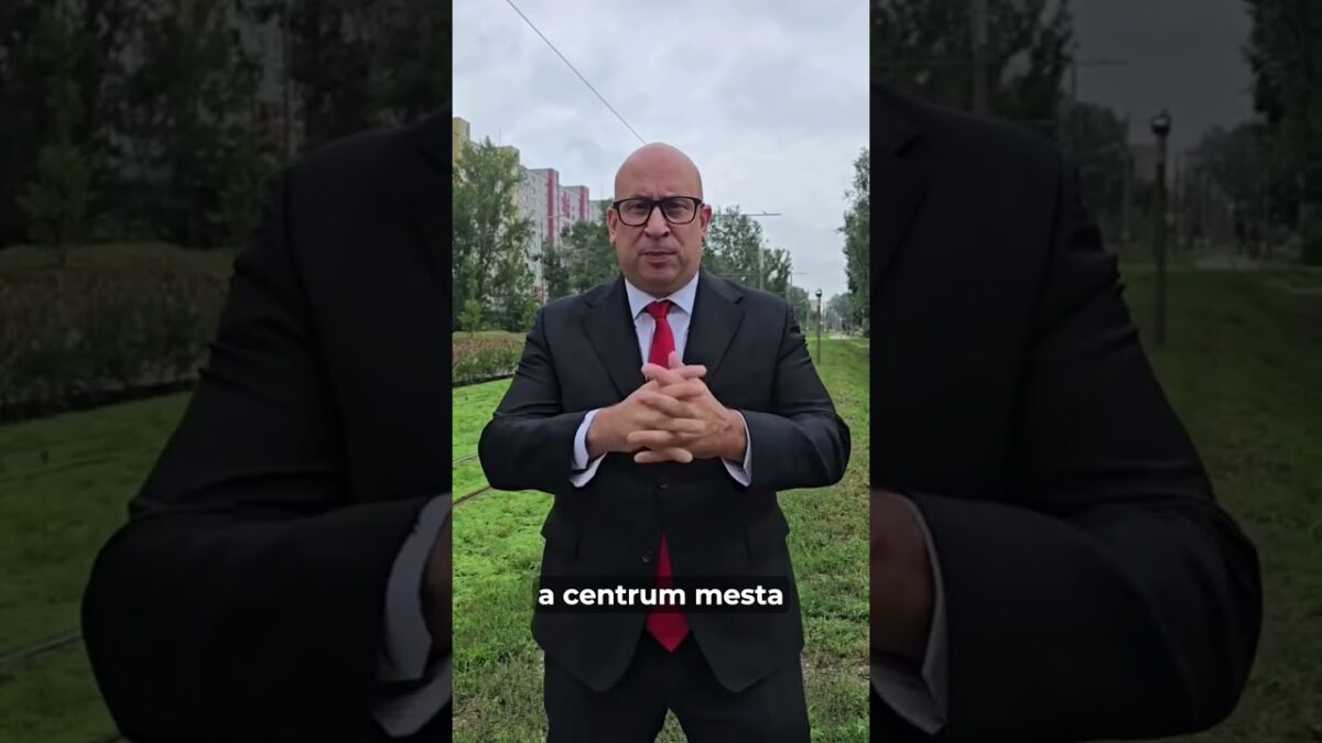 J. RÁŽ: V PETRŽALKE UŽ JAZDÍ NOVÁ ELEKTRIČKA