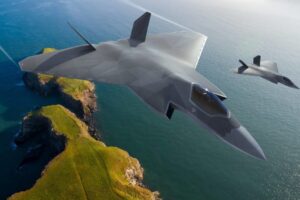 Nová britská stíhačka bude obrovská, neviditeľná a na jednu nádrž preletí Atlant...