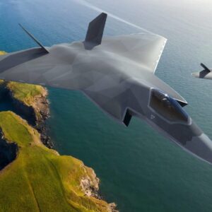 Nová britská stíhačka bude obrovská, neviditeľná a na jednu nádrž preletí Atlant...