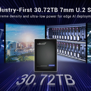 Exascend prekvapuje: Najtenší 30,72TB SSD na svete s hrúbkou 7 mm