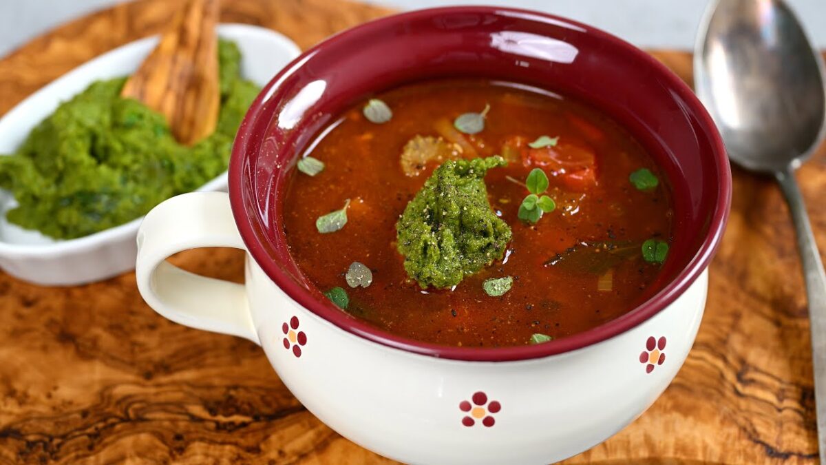 Túto špeciálnu zeleninovú polievku používam na posilnenie imunity.