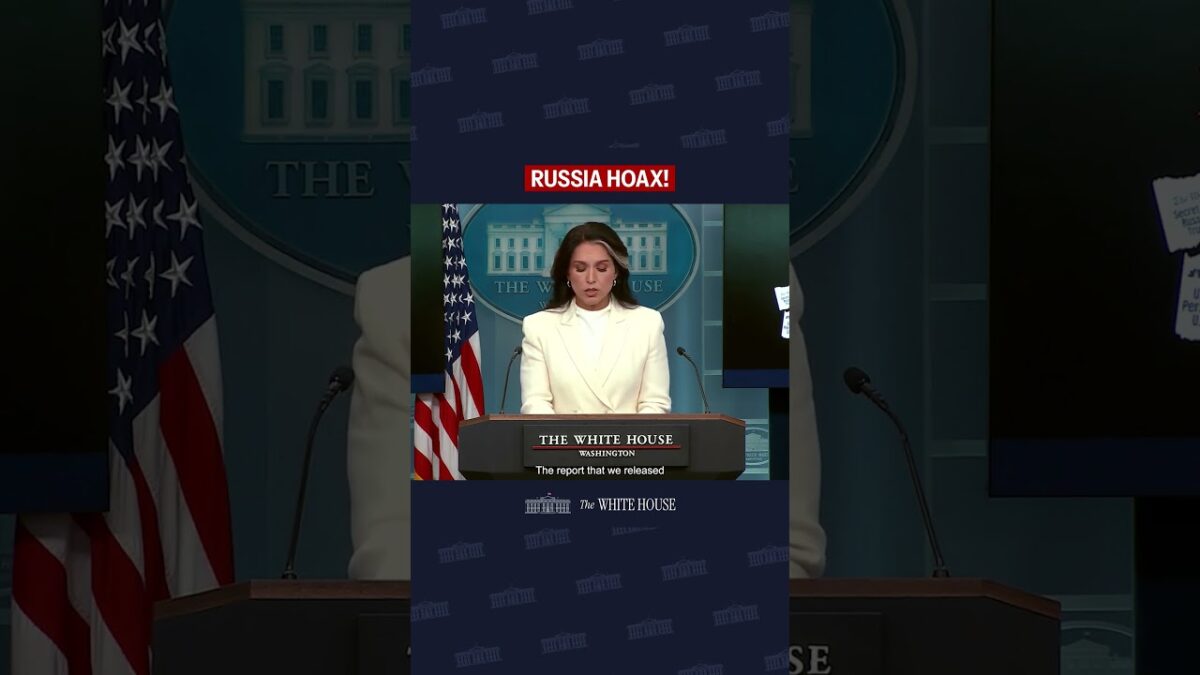 Riaditeľka spravodajských služieb Tulsi Gabbard o ruskej afére: „Existuje nevyvrátiteľný dôkaz…“