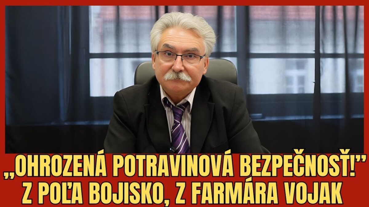 Miroslav Kamenský: Potravinová kríza na Slovensku – občania trpia, politici hrajú divadlo | TV OTV