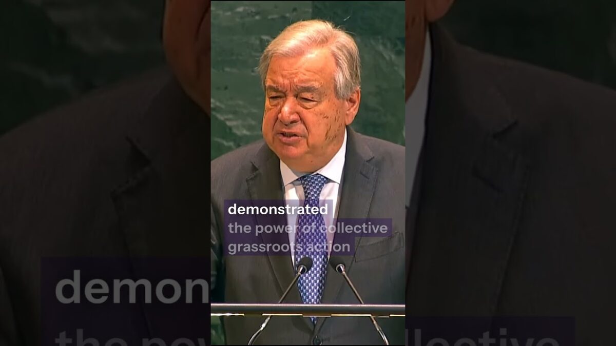 🌍 Guterres: „Moc je o pozdvihovaní druhých“