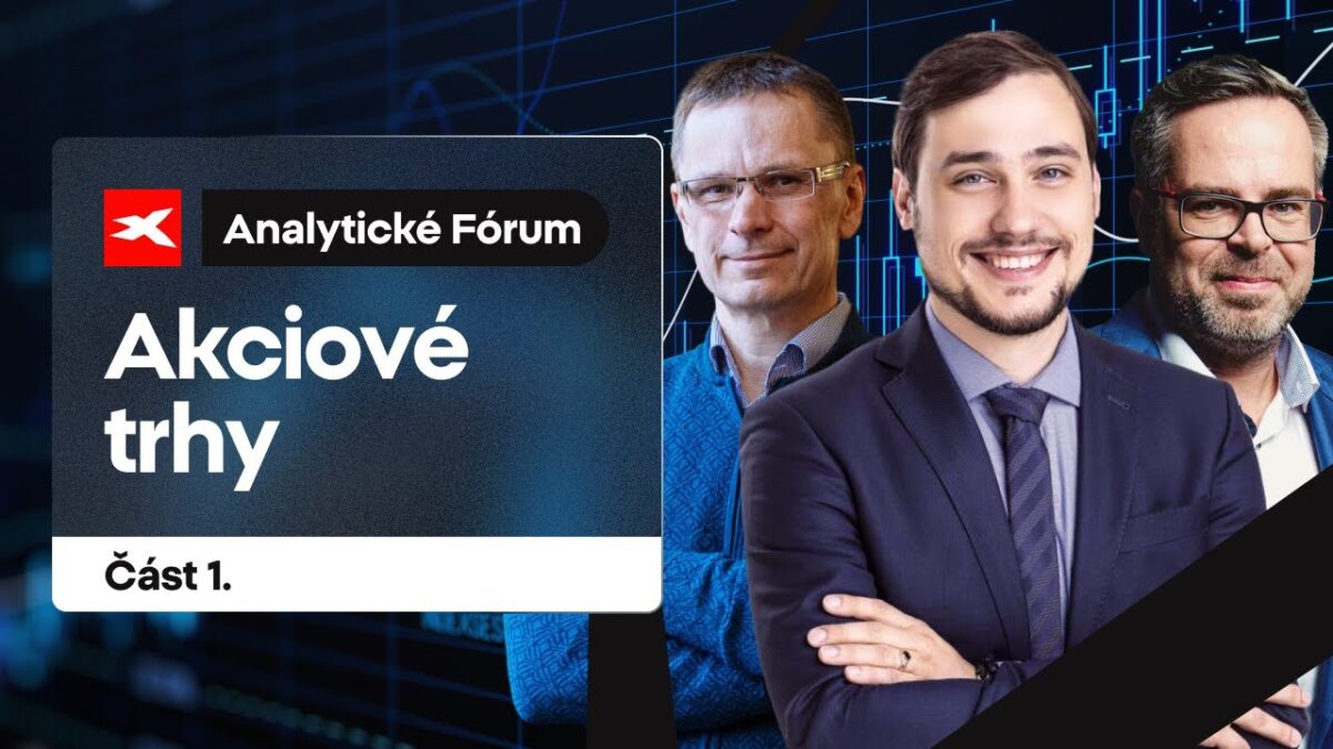 XTB: 🔴 ANALYTICKÉ FÓRUM: Akciové trhy a makroekonomická situace