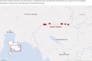 Najnovšie stretnutia s Kambodžou pravdepodobne spôsobuje vnútorná dynamika v Tha...