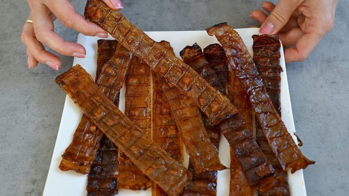 Domáca slanina bez mäsa: Toto je najlepší spôsob, ako ju pripraviť!