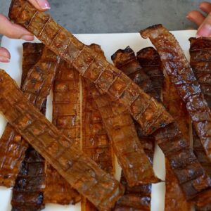 Domáca slanina bez mäsa: Toto je najlepší spôsob, ako ju pripraviť!