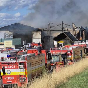 V Ilave horela hala s alternatívnymi palivami.