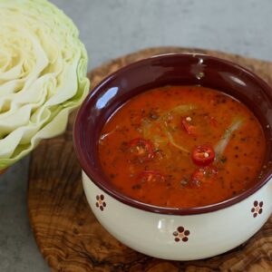 Používam túto kapustovú polievku ako prírodný liek na chudnutie! Rýchly a chutný...