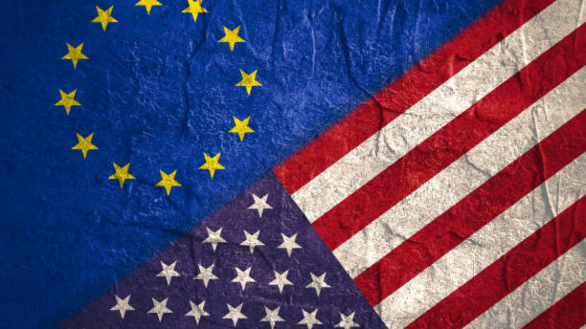 Obavy z obchodnej vojny tlačia na akcie eurozóny, rastie riziko odvetných opatrení EÚ.