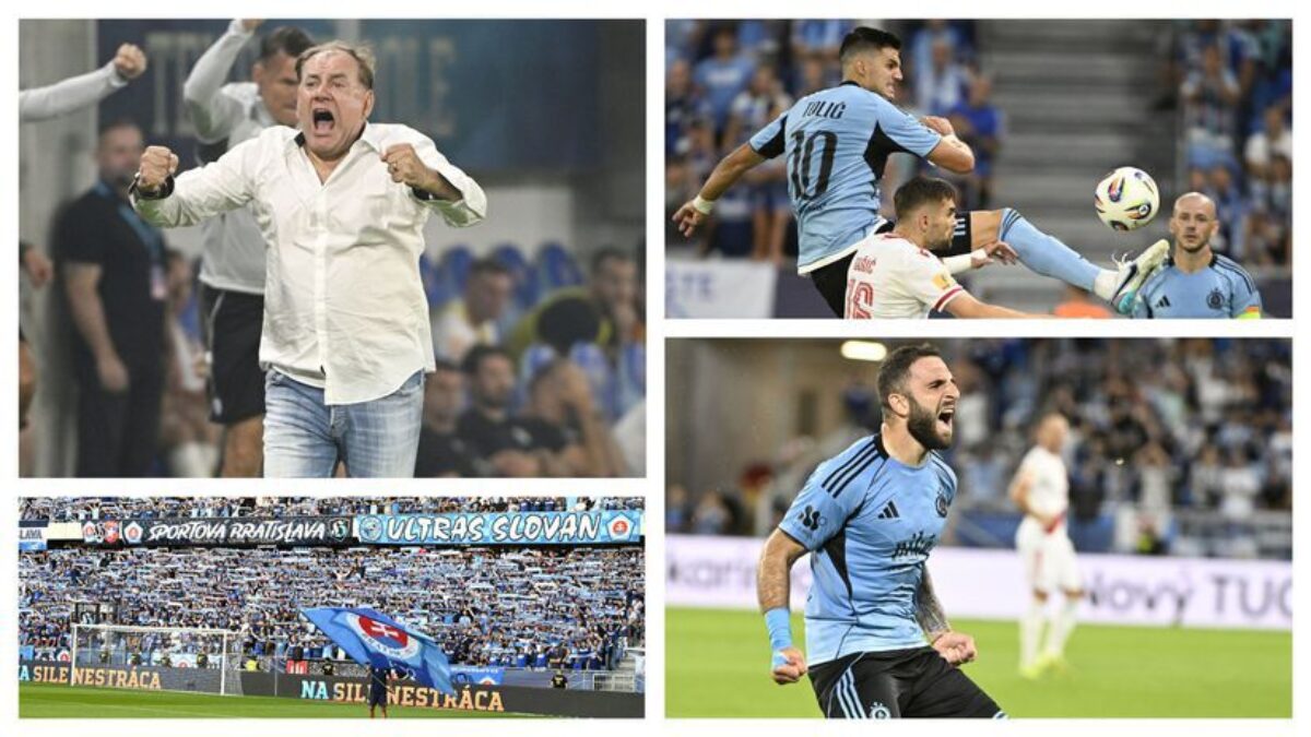 Pamätný večer v Lige majstrov: Plný štadión, chladnokrvný Strelec, tréner Weiss vo vytržení