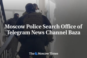 Moskovská polícia prehľadáva kanceláriu spravodajského kanála Telegram Baza