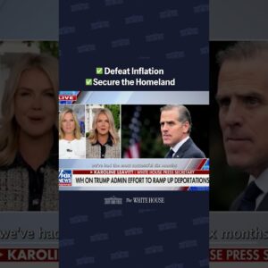 Tlačová tajomníčka Karoline Leavittová: „Prezident splnil svoje dva hlavné...