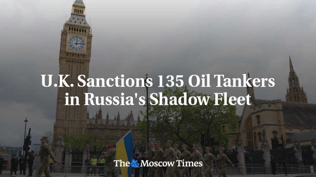 Spojené kráľovstvo uvalilo sankcie na 135 ropných tankerov v ruskej tieňovej flotile