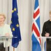 Von der Leyen na Islande: „Váš bezpečnostný model inšpiruje celú Európu...