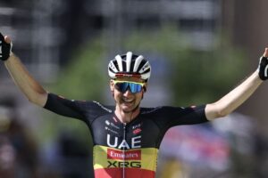 Tim Wellens, jazdec tímu UAE Team Emirates, sa stal víťazom 15. etapy Tour de Fr...