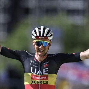 Tim Wellens, jazdec tímu UAE Team Emirates, sa stal víťazom 15. etapy Tour de Fr...