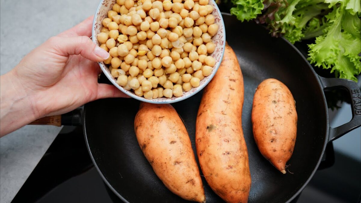 Tento recept na cícer pripravujem takmer každý deň! Rýchly, zdravý a vegánsky.