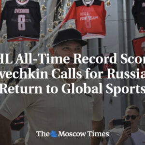 Najlepší strelec histórie NHL Ovečkin vyzýva na návrat Ruska do svetového športu