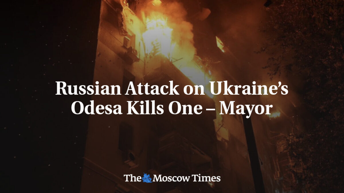 Ruský útok na ukrajinskú Odesu zabil jedného človeka – primátor