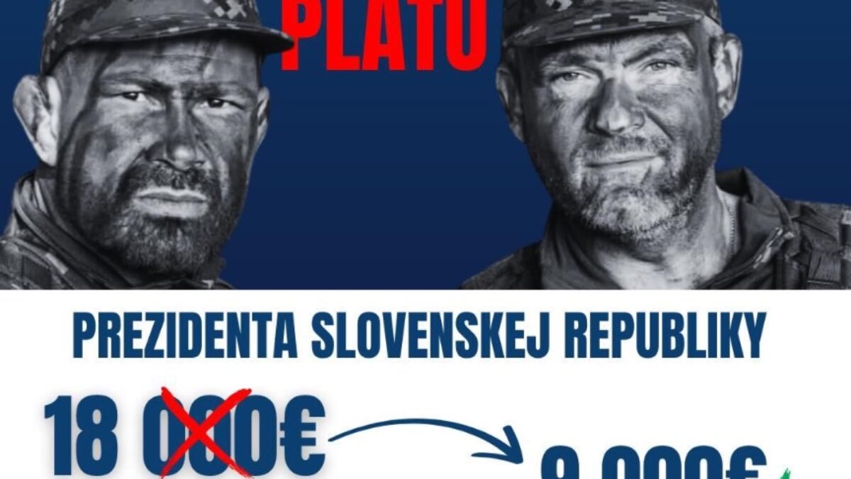 Slovenská národná strana navrhne na septembrovej schôdzi zníženie platu prezidenta Slovenskej republiky o 50 %.
